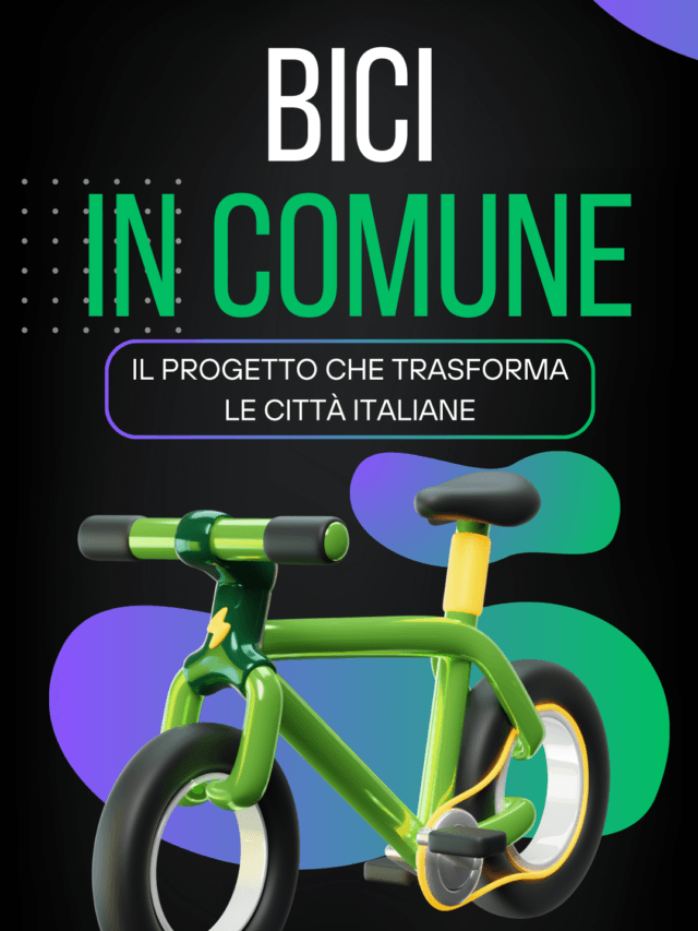 Scopri il progetto “Bici in Comune”